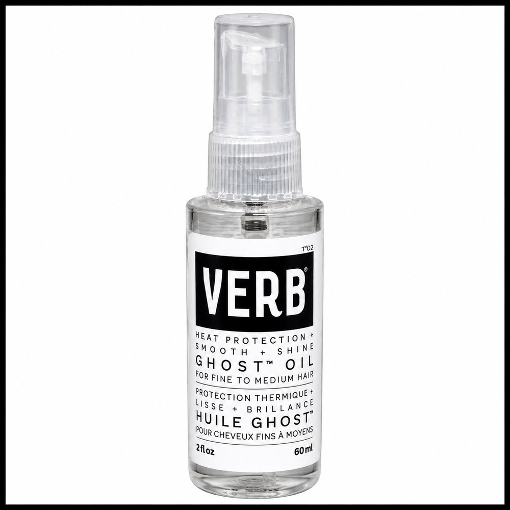 Verb Ghost Weightless Hair Oil Full Size 2 fl.oz. Shine Smooth Frizz